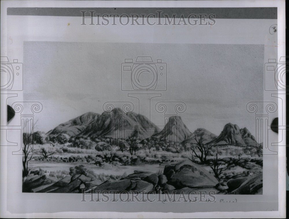 1958 Press Photo Namatjira - Historic Images