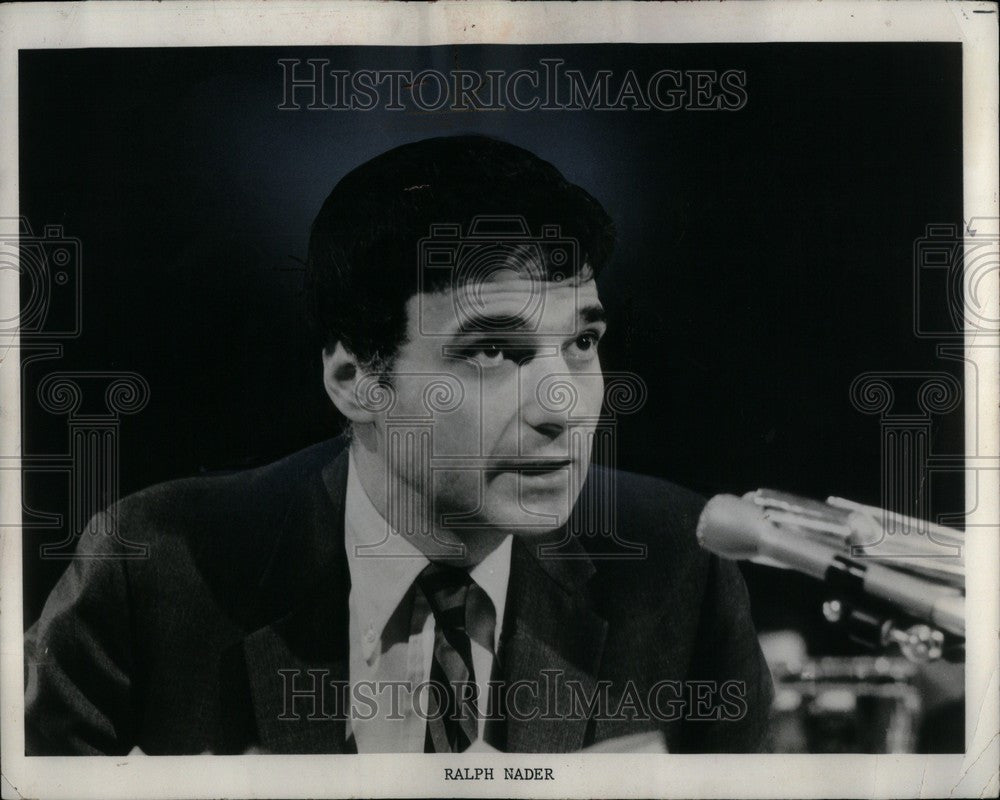 1987 Press Photo Ralph Nader US President - Historic Images