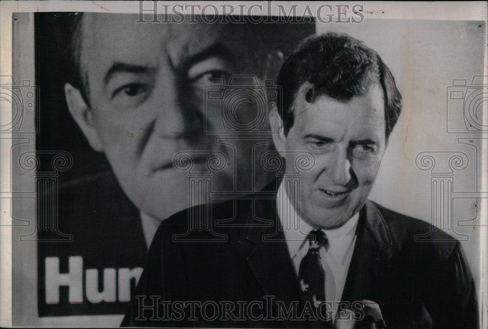 1968 Press Photo Edmund Sixtus Muskie Politician - Historic Images