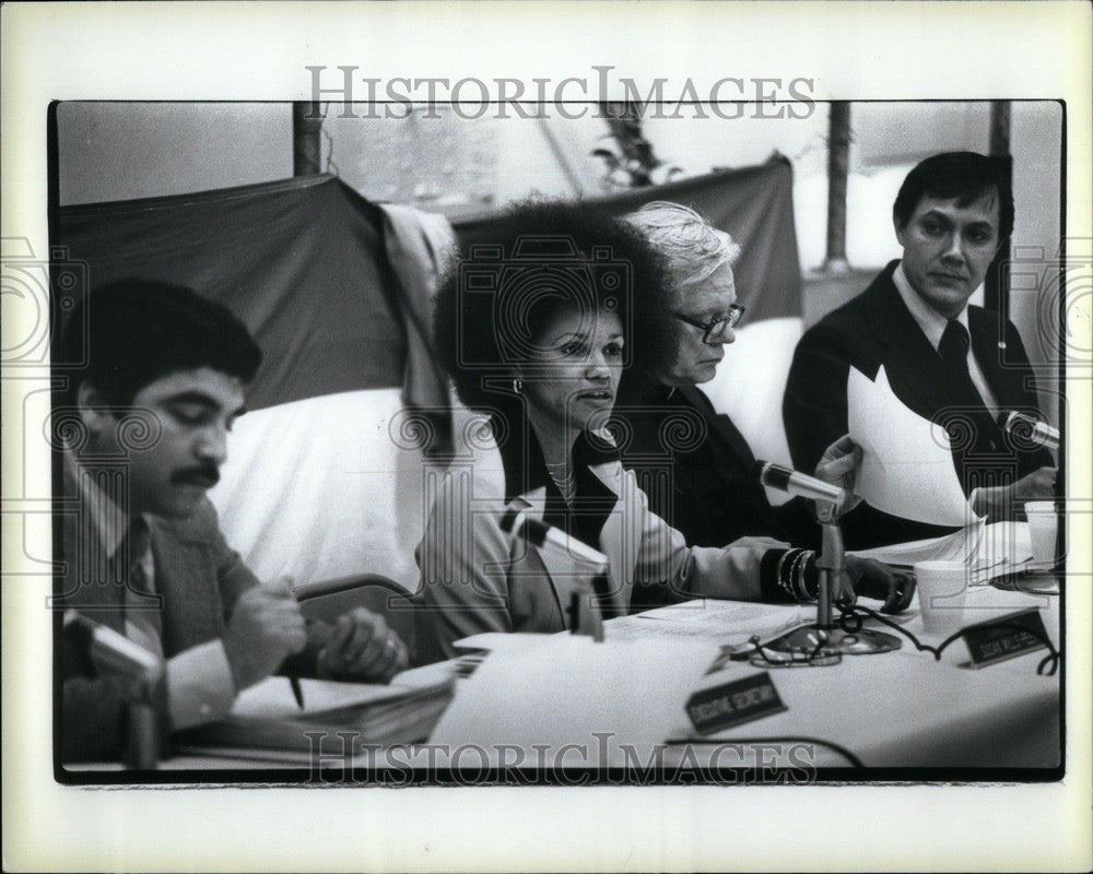 1978 Press Photo Michael Hidalgo Susan Mills-Peck - Historic Images