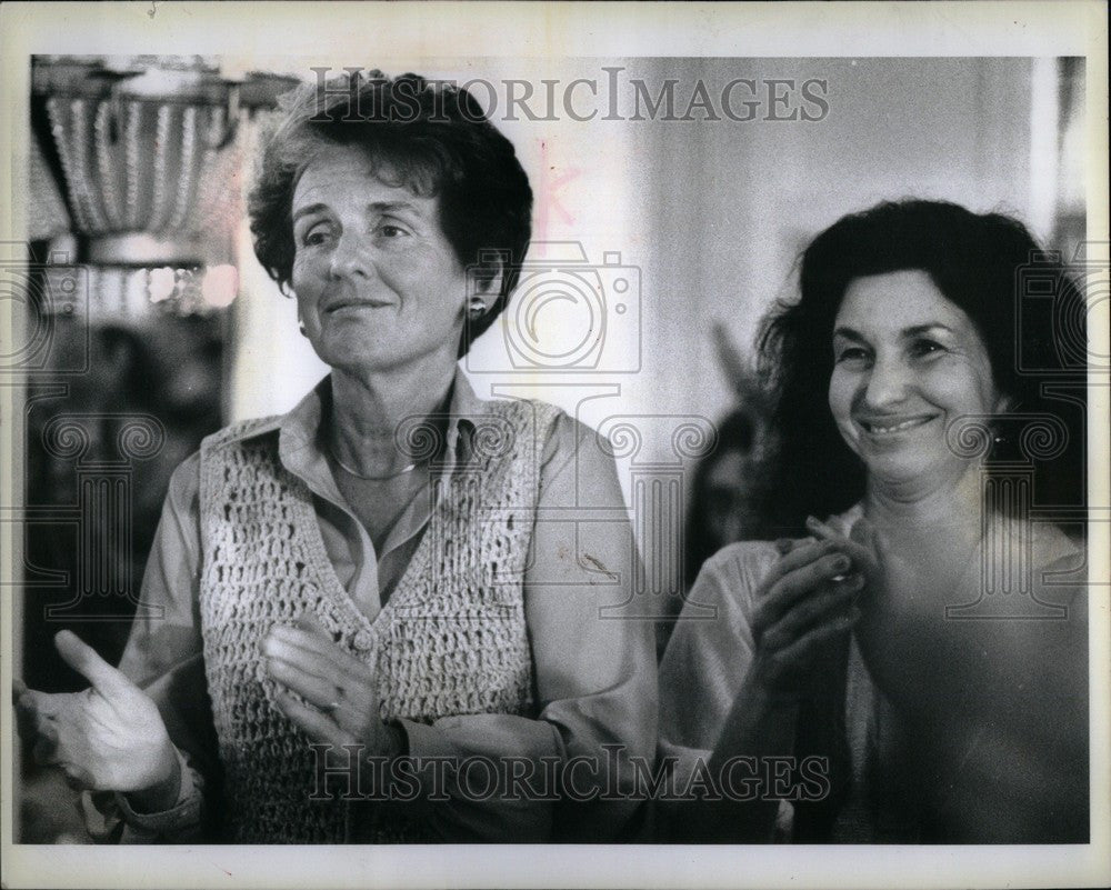 1979 Press Photo Helen MIlliken Why not reunion GOP - Historic Images