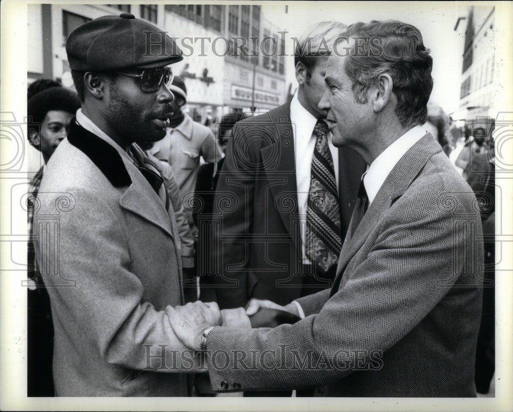 1978 Press Photo William Milliken Governor Michigan - Historic Images