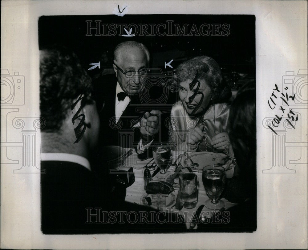 1950 Press Photo Louis B. Mayer Film producer - Historic Images