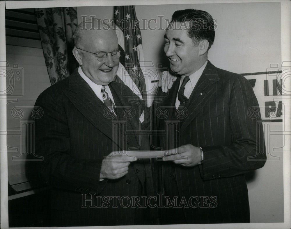 1944 Press Photo Emil Mazey,US Secretary-treasurer - Historic Images