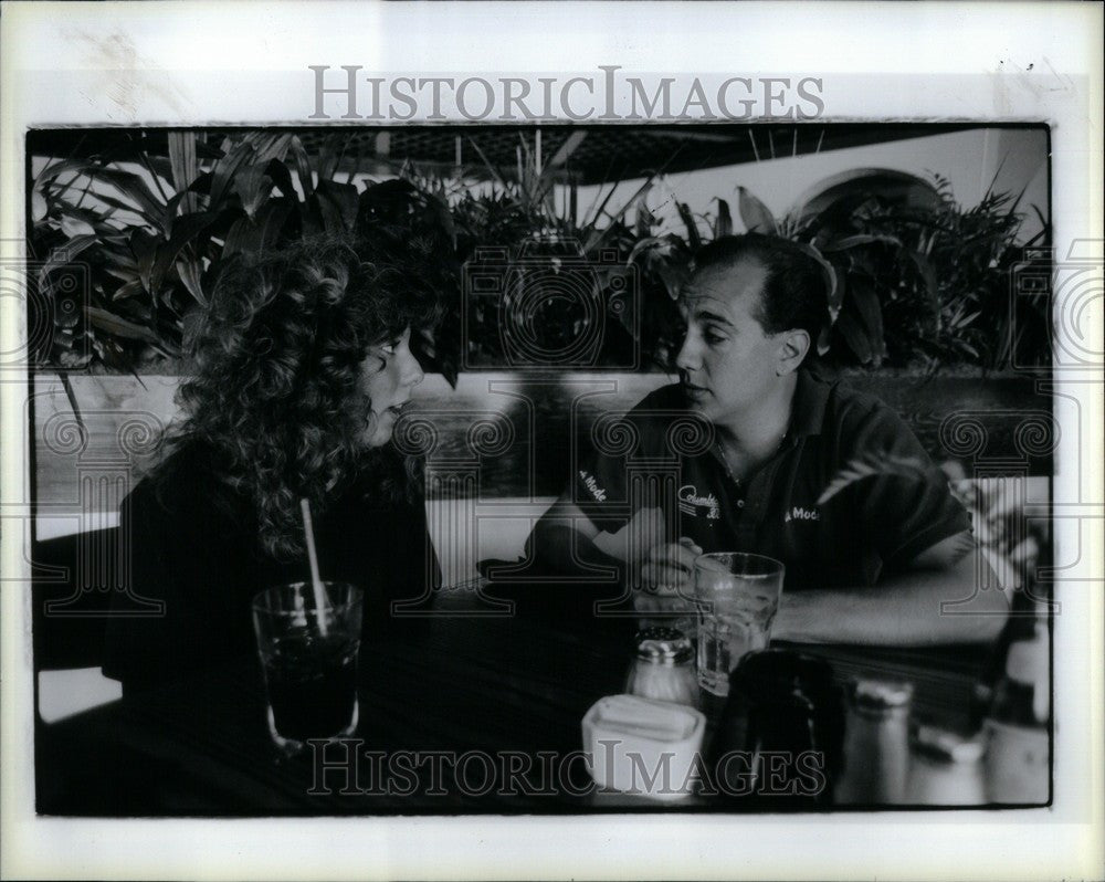 1991 Press Photo John Mazza Bowler - Historic Images