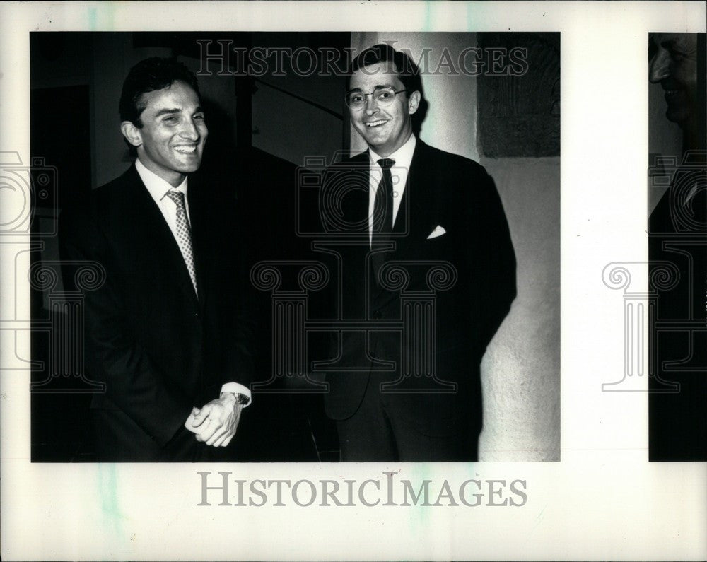 1987 Press Photo Mattacota Cordella Alan Darr Italy - Historic Images