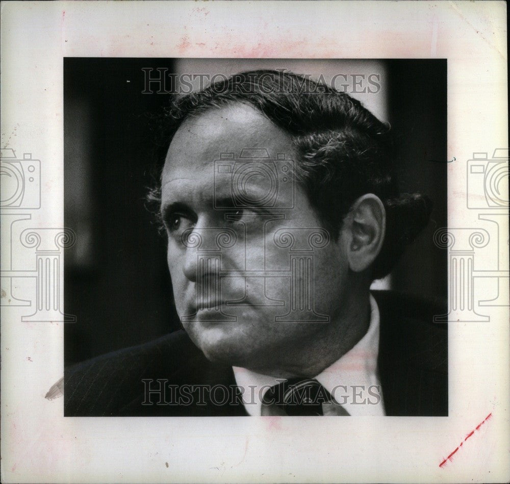 1978 Press Photo Senator Carl Levin Detroit Democrat - Historic Images