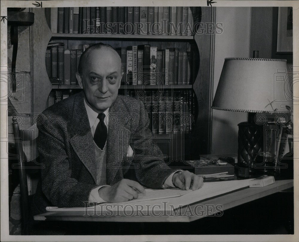 1952 Press Photo Frederic W. Oieresah - Historic Images