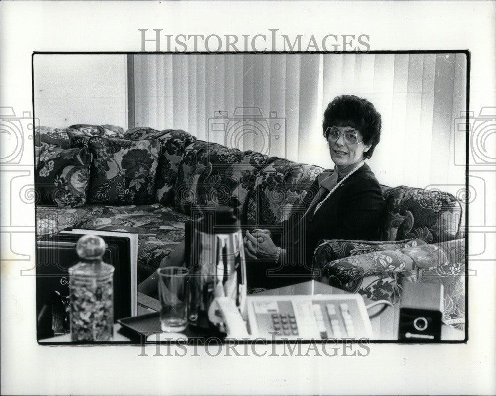 1983 Press Photo Adeline Laforet - Historic Images