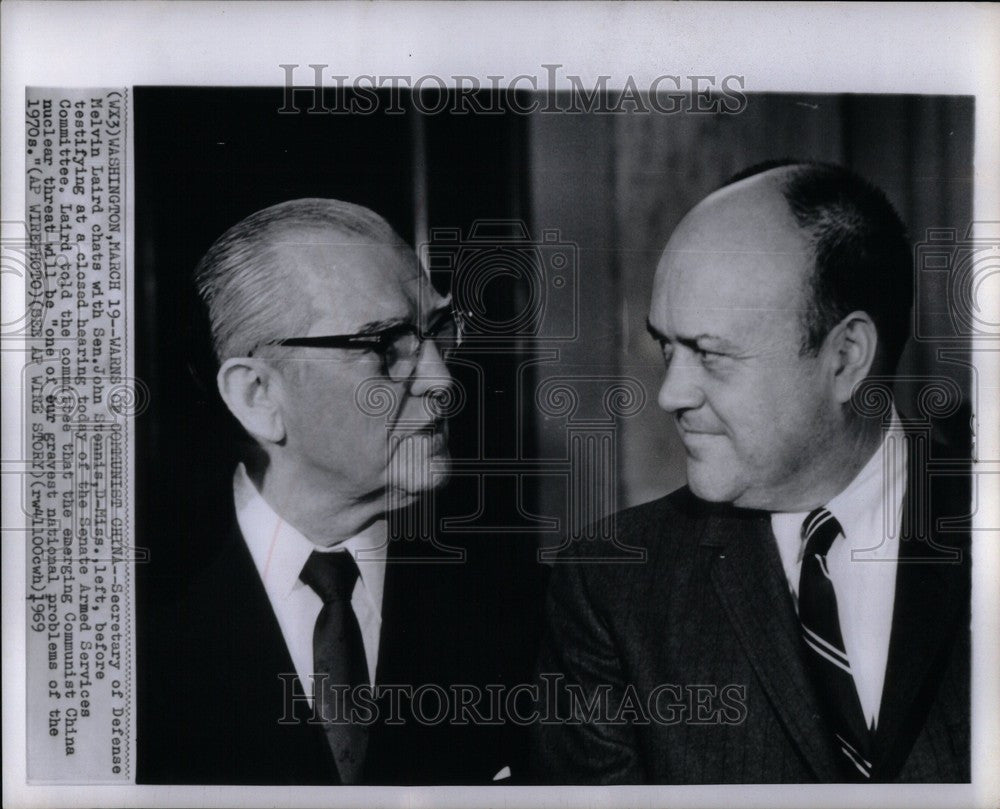 1969 Press Photo Laird Melvin - Historic Images