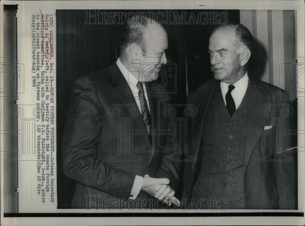 1969 Press Photo Melvin R. Laird - Historic Images