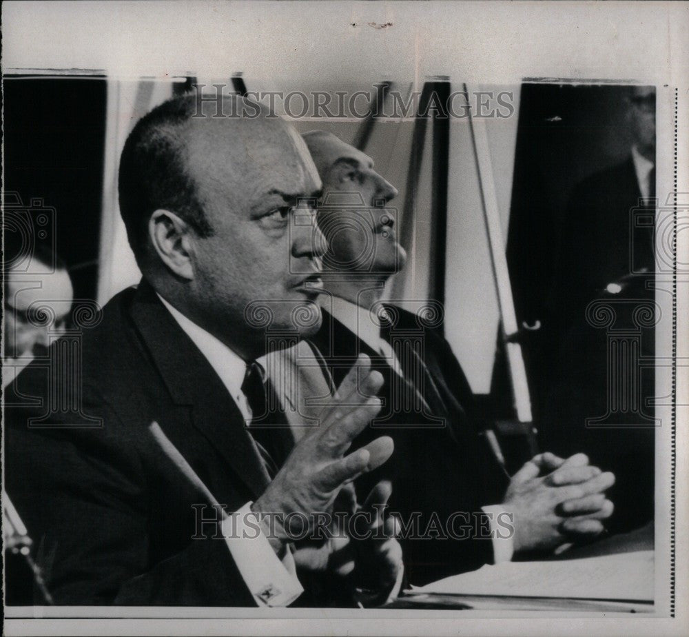 1969 Press Photo Melvin Laird Testify David ABM SASC - Historic Images