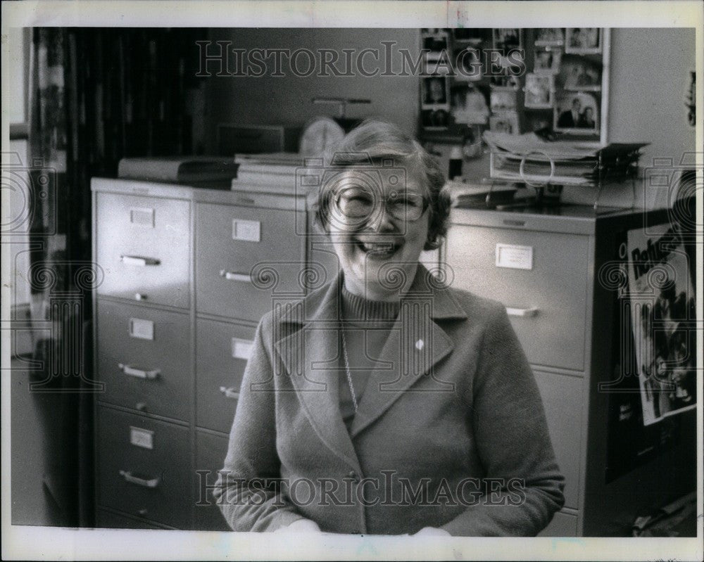 1980 Press Photo Marjorie Swank Matthews bishop - Historic Images