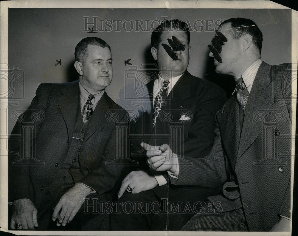 1945 Press Photo Norman Matthews clergyman broadcaster - Historic Images