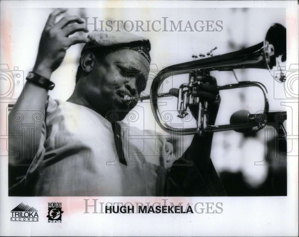 1994 Press Photo Hugh Masekela,music,trumpeter,singer - Historic Images