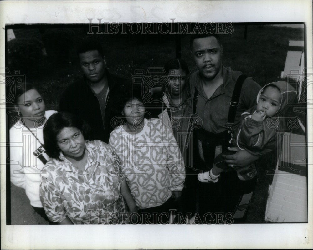 1992 Press Photo Highland Park killer, Bertha Mason - Historic Images