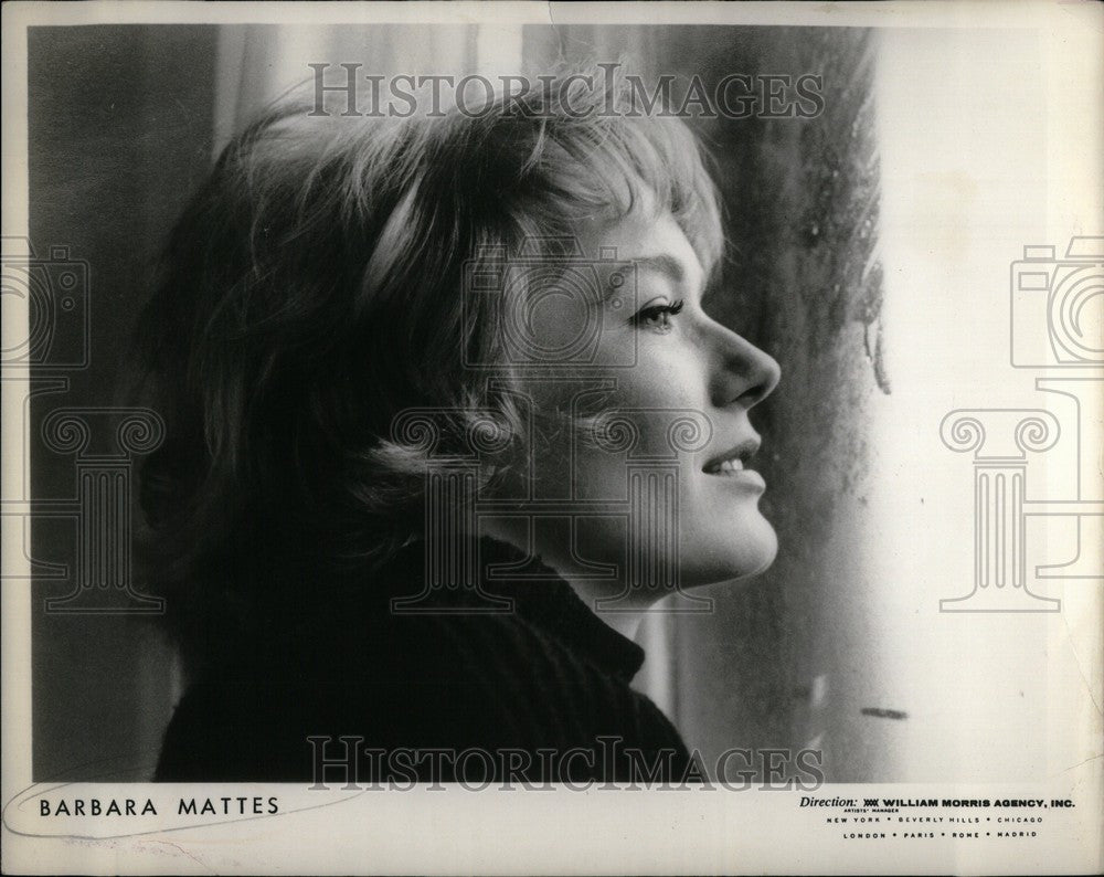 1962 Press Photo Barbara Mattes - Historic Images