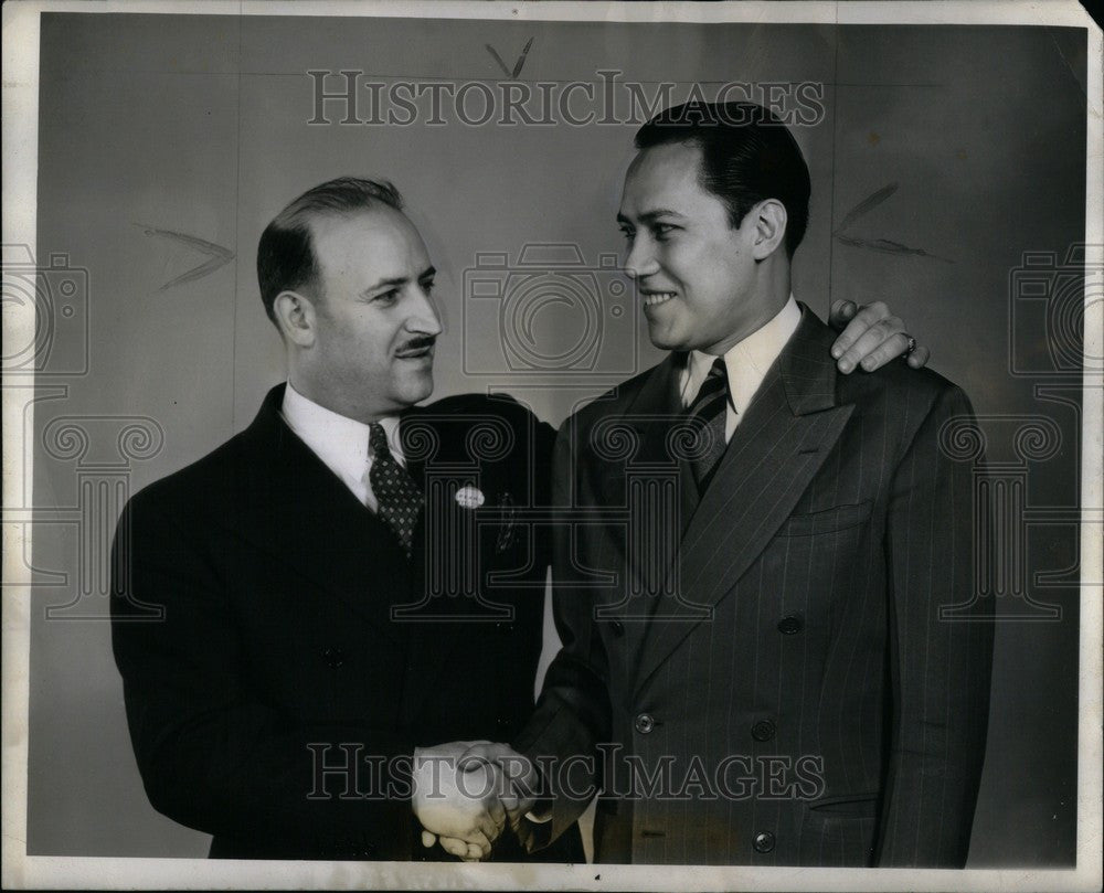 1942 Press Photo Don Pablo Orchestra music - Historic Images