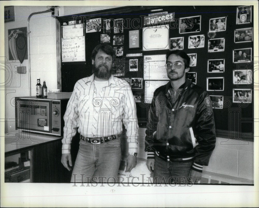 1985 Press Photo Kinross Correctional Facility Anderson - Historic Images