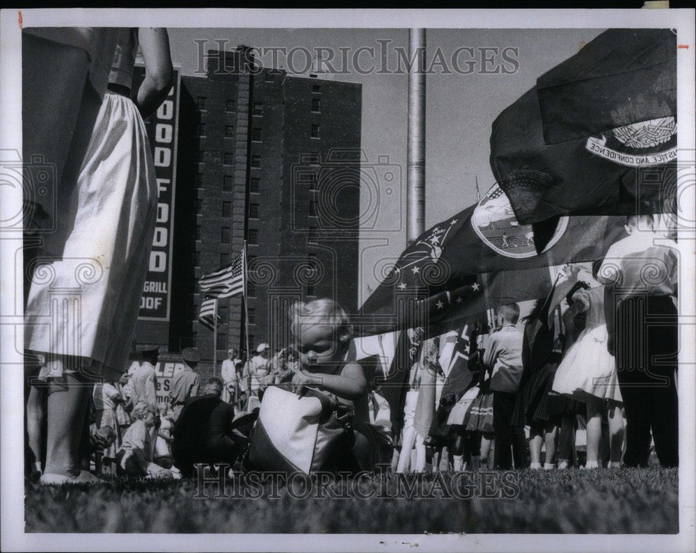 1999 Press Photo Freedom March People - Historic Images