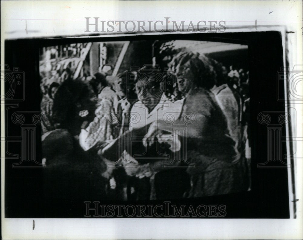 1991 Press Photo International Freedom Festival Beating - Historic Images