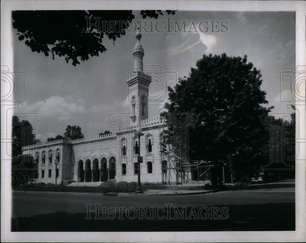 1953 Press Photo Crescent of Islam Muslim Washington DC - Historic Images