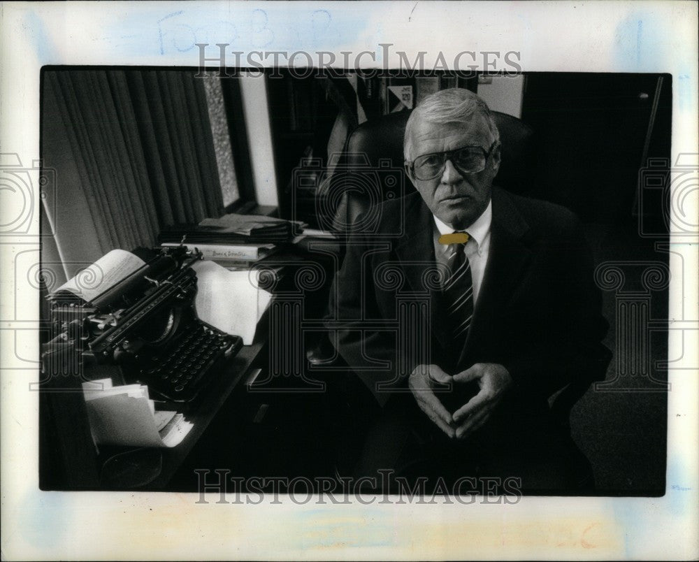 1990 Press Photo John O&#39;Haranovelist, short story write - Historic Images