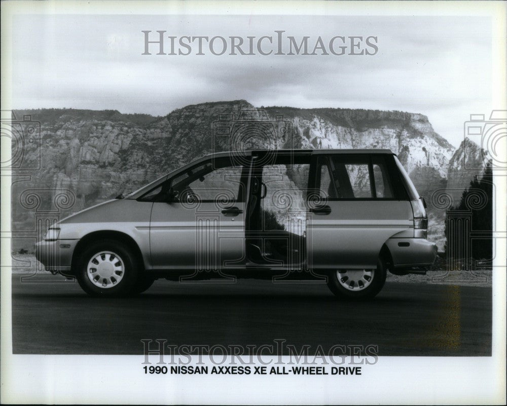 1989 Press Photo Nissan Van - Historic Images
