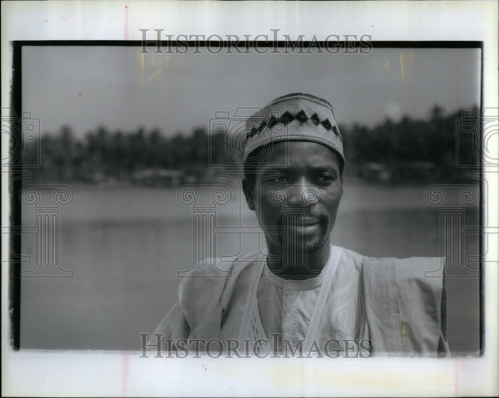 1992 Press Photo Prince Tajudeen Ajasa-Otowusa - Historic Images