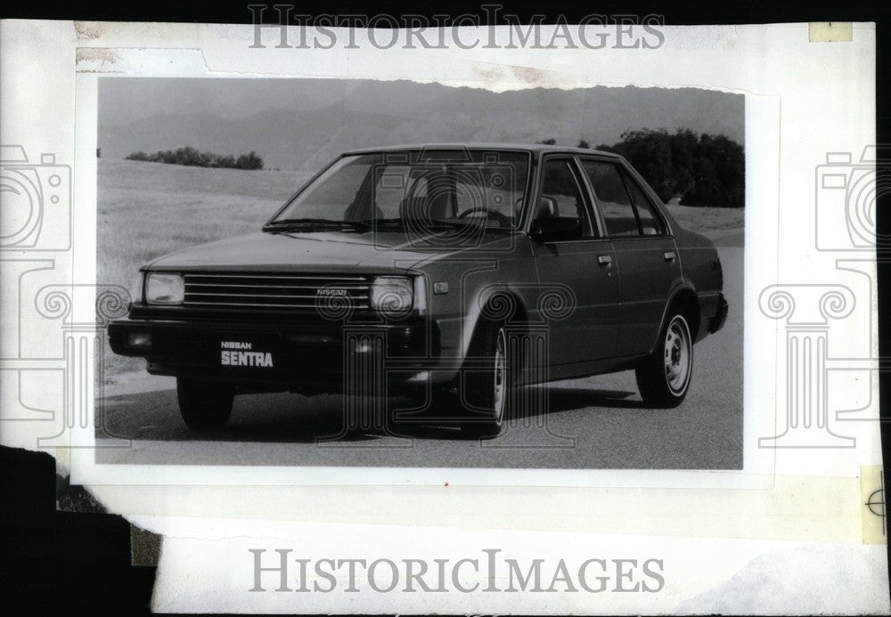 1982 Press Photo Nissan Sentra Subcompact Car Auto - Historic Images