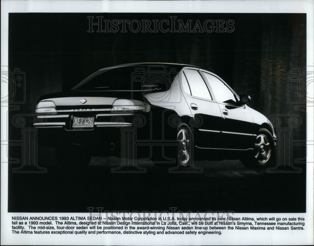 1992 Press Photo Nissan Motors multinational Japan - Historic Images