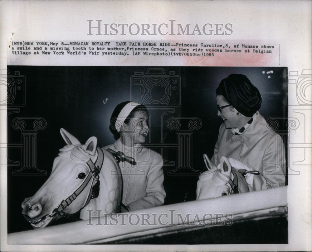 1965 Press Photo Princess Caroline - Historic Images