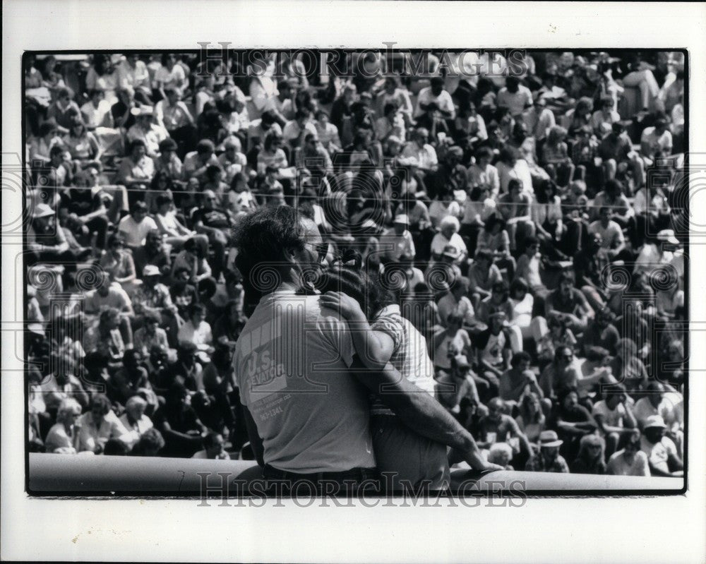 1982 Press Photo Detroit International Jazz Festival - Historic Images