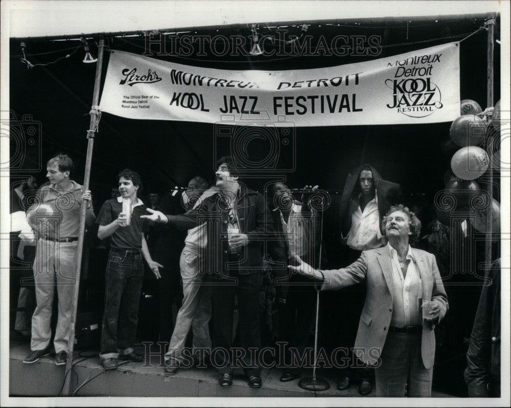 1982 Press Photo Montrcux Detroit Kool Jazz Restaurant - Historic Images