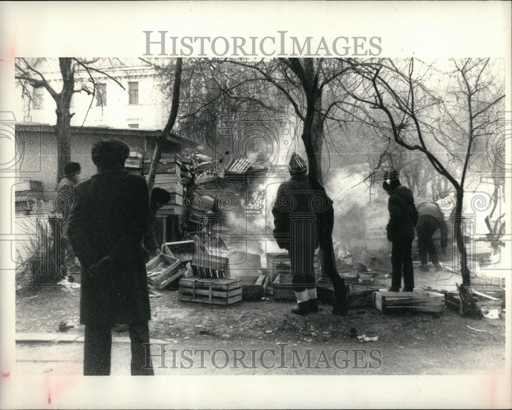 1988 Press Photo Moscow city Russia Europe capital - Historic Images