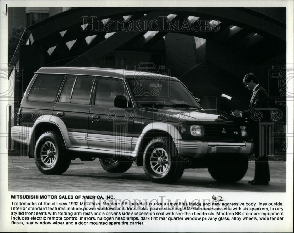 1992 Press Photo Mitsubishi Motors - Historic Images