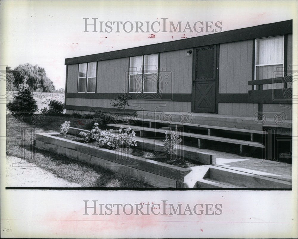 1980 Press Photo Mobile Homes Champion - Historic Images