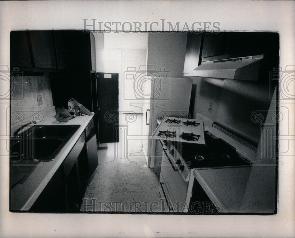 1971 Press Photo Martin Luther King Homes - Historic Images