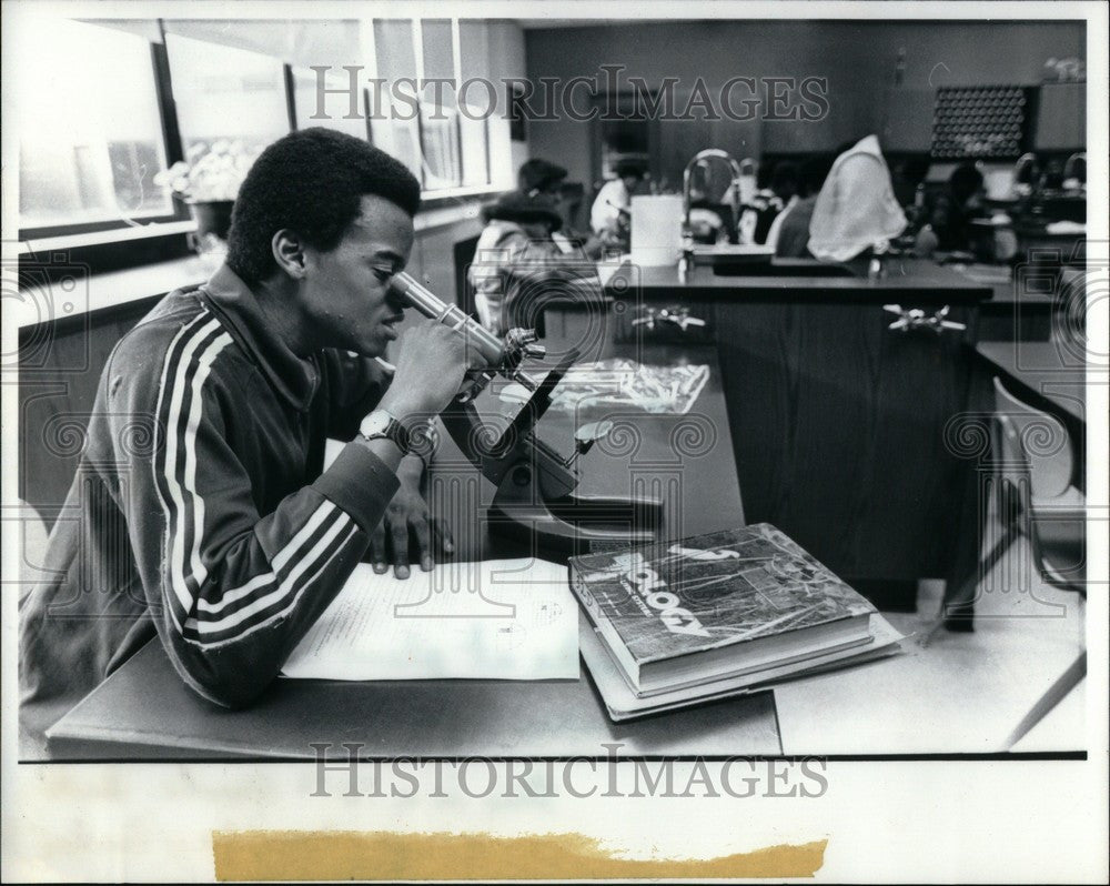 1983 Press Photo Todd Sturdivant Detroit - Historic Images