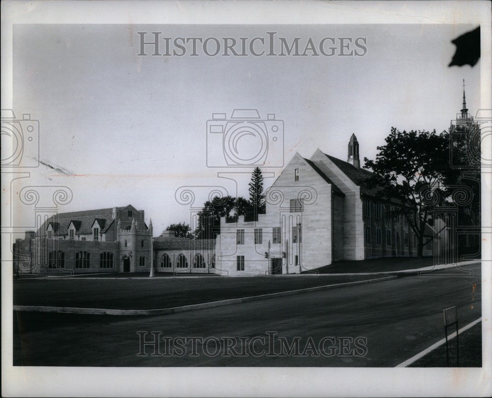 1965 Press Photo Kirk Hills Bloomfield classrooms - Historic Images