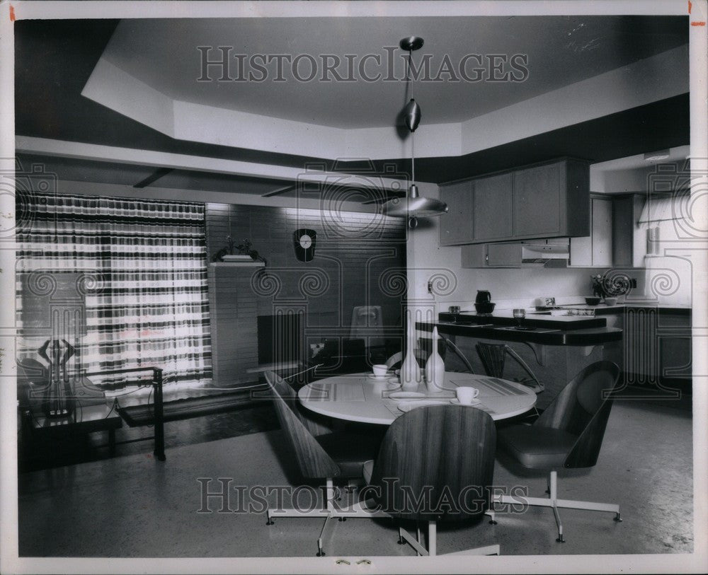 1962 Press Photo Kitchen Lakeview - Historic Images