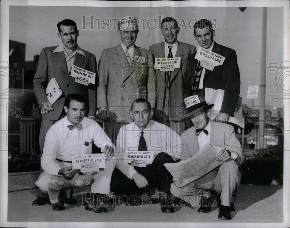 1951 Press Photo Ferndale Kiwanis Club - Historic Images