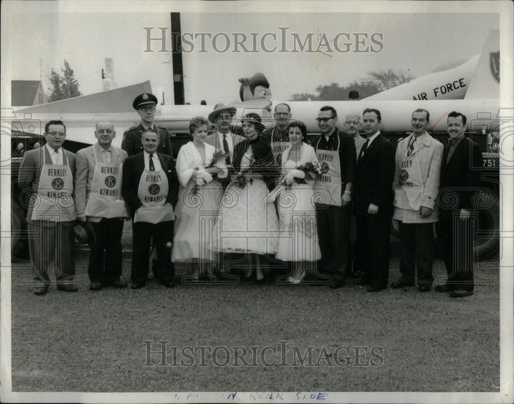 1960 Press Photo Kiwanis Club - Historic Images