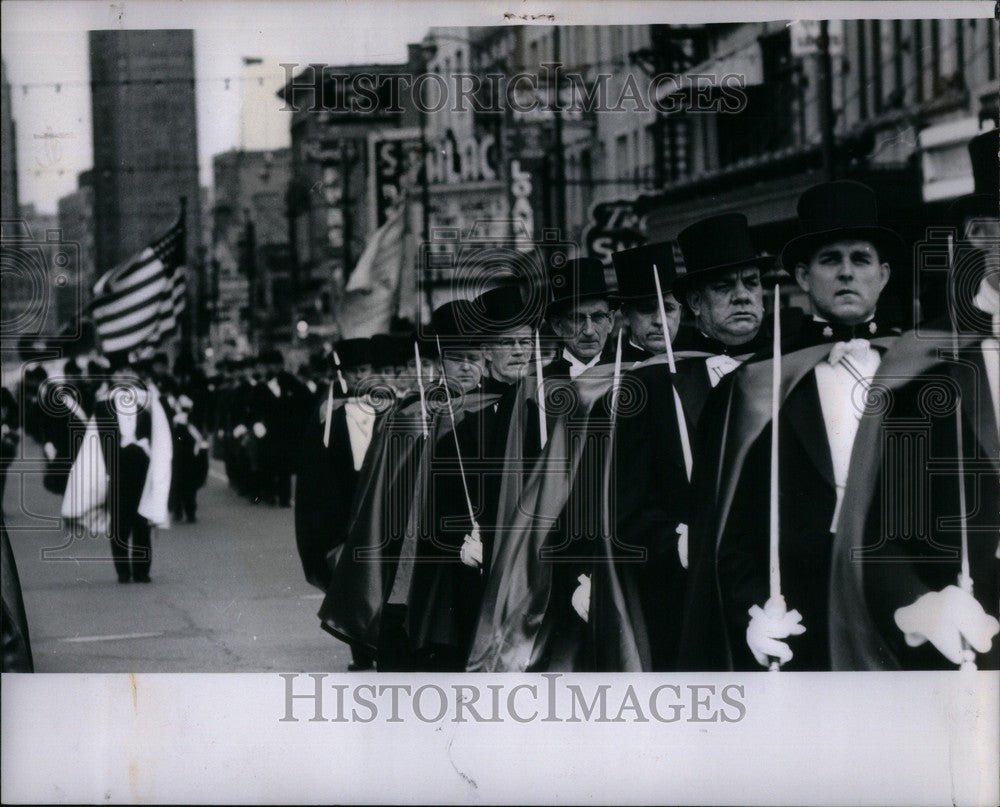 1960 Press Photo Knights of Columbus - Historic Images