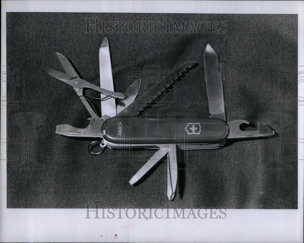 1978 Press Photo Artisan Knife - Historic Images