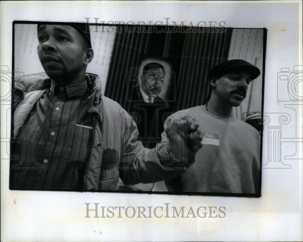 1992 Press Photo A. Hines Bey Kevin Stewart - Historic Images