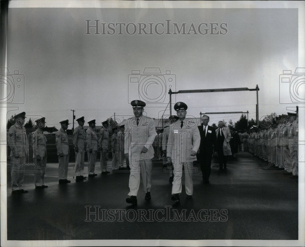 1961 Press Photo Major General James C Jensen - Historic Images