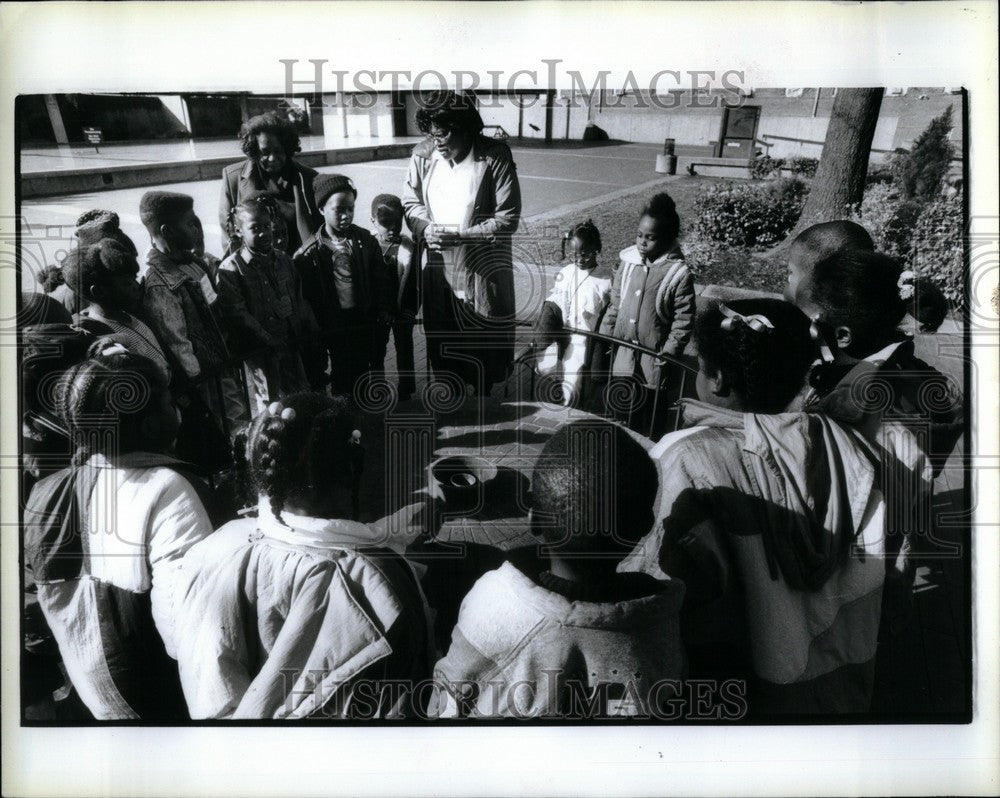 1993 Press Photo Dr. King&#39;s crypt. - Historic Images