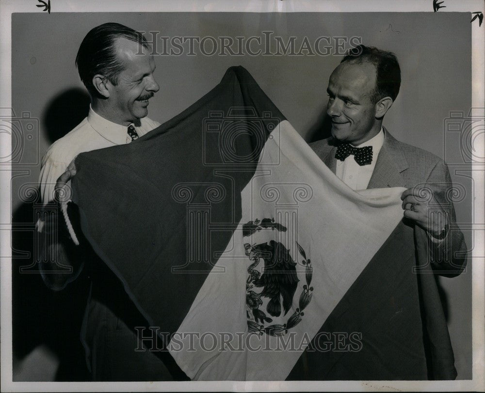 1952 Press Photo Harold C. Mistele  Detroit Free Press - Historic Images