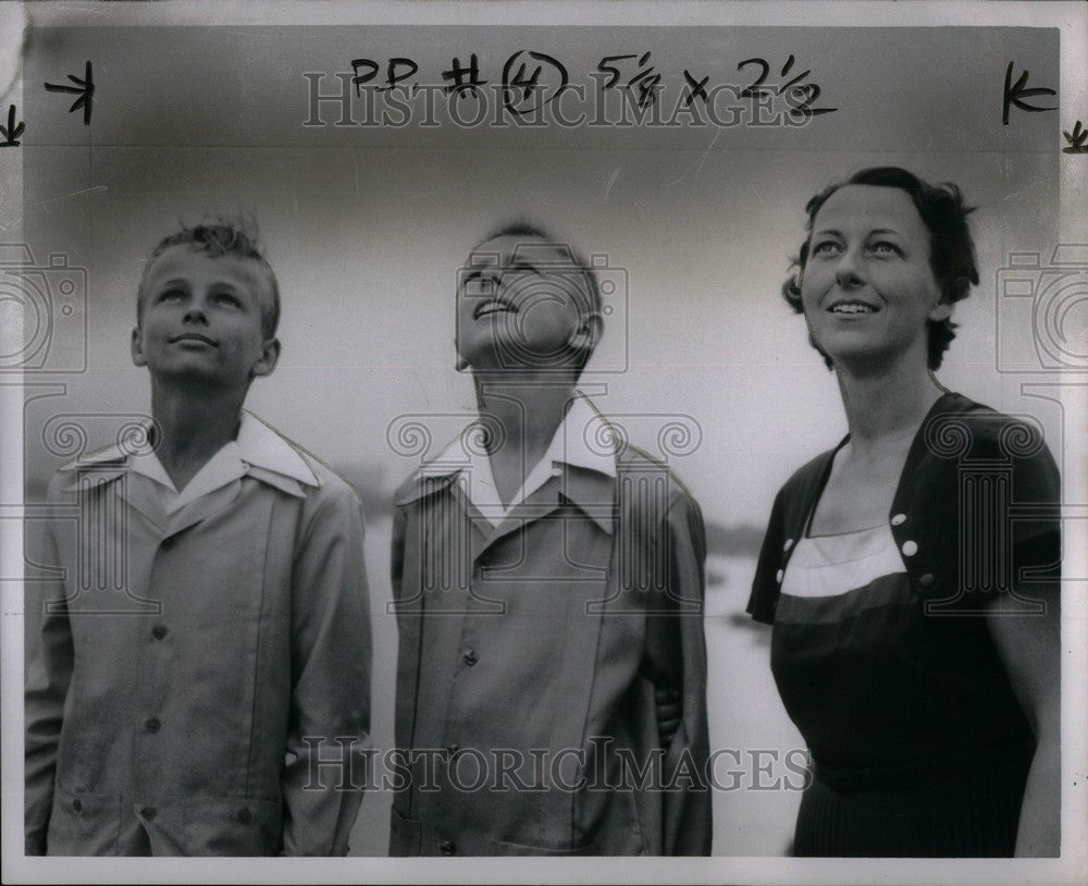 1954 Press Photo Hank Charles - Historic Images